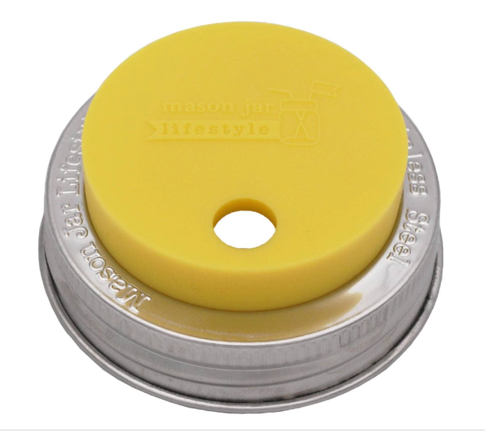 Travel Tea Jar Lid - Wide Mouth