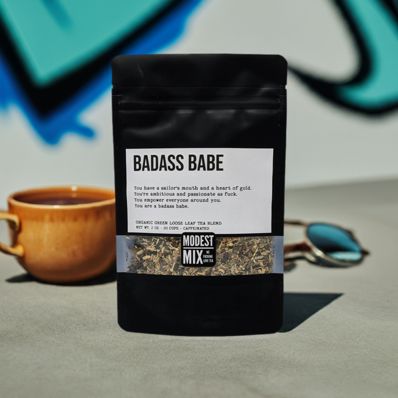 Badass Babe - Earthy, smooth & spiced green tea blend