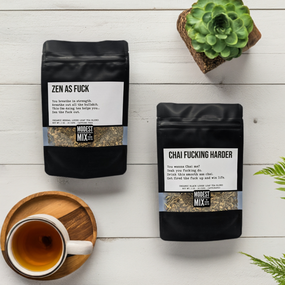 Bundle: Zen As F*ck & Chai F*cking Harder – ModestMix Teas