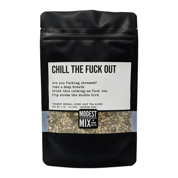 Chill The F**k Out - Spicy Herbal Mix with Mint, Ginseng & Ginger