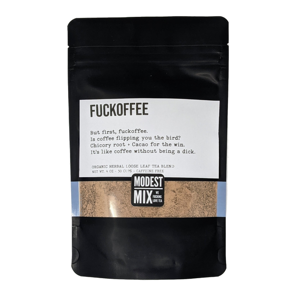 F*ckoffee – chicory root + cacao coffee replacement